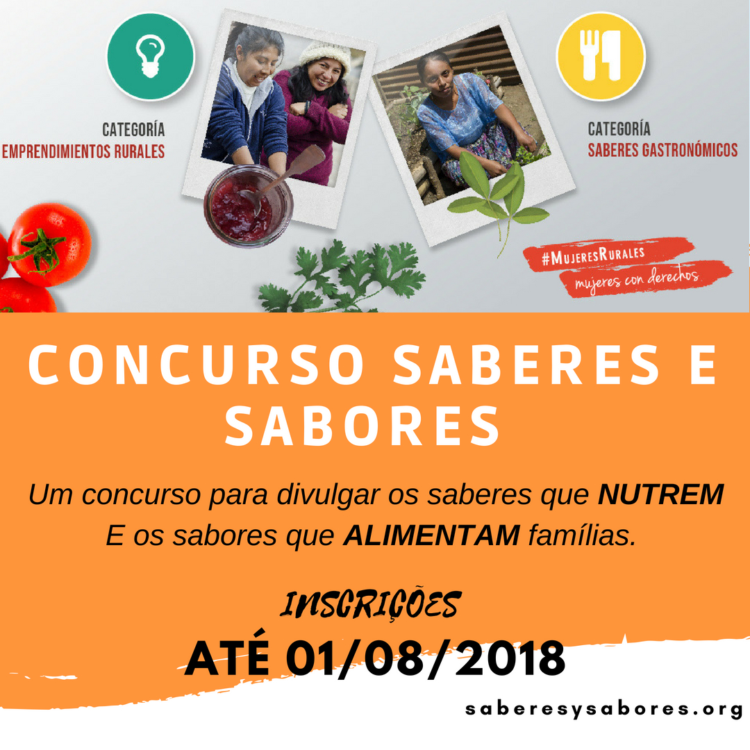 Receitas e sabores dos territórios rurais