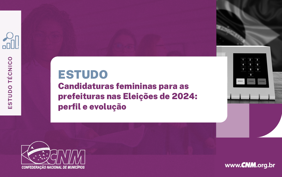 Apesar do crescimento, apenas 15% das candidaturas para cargo de prefeito são de mulheres