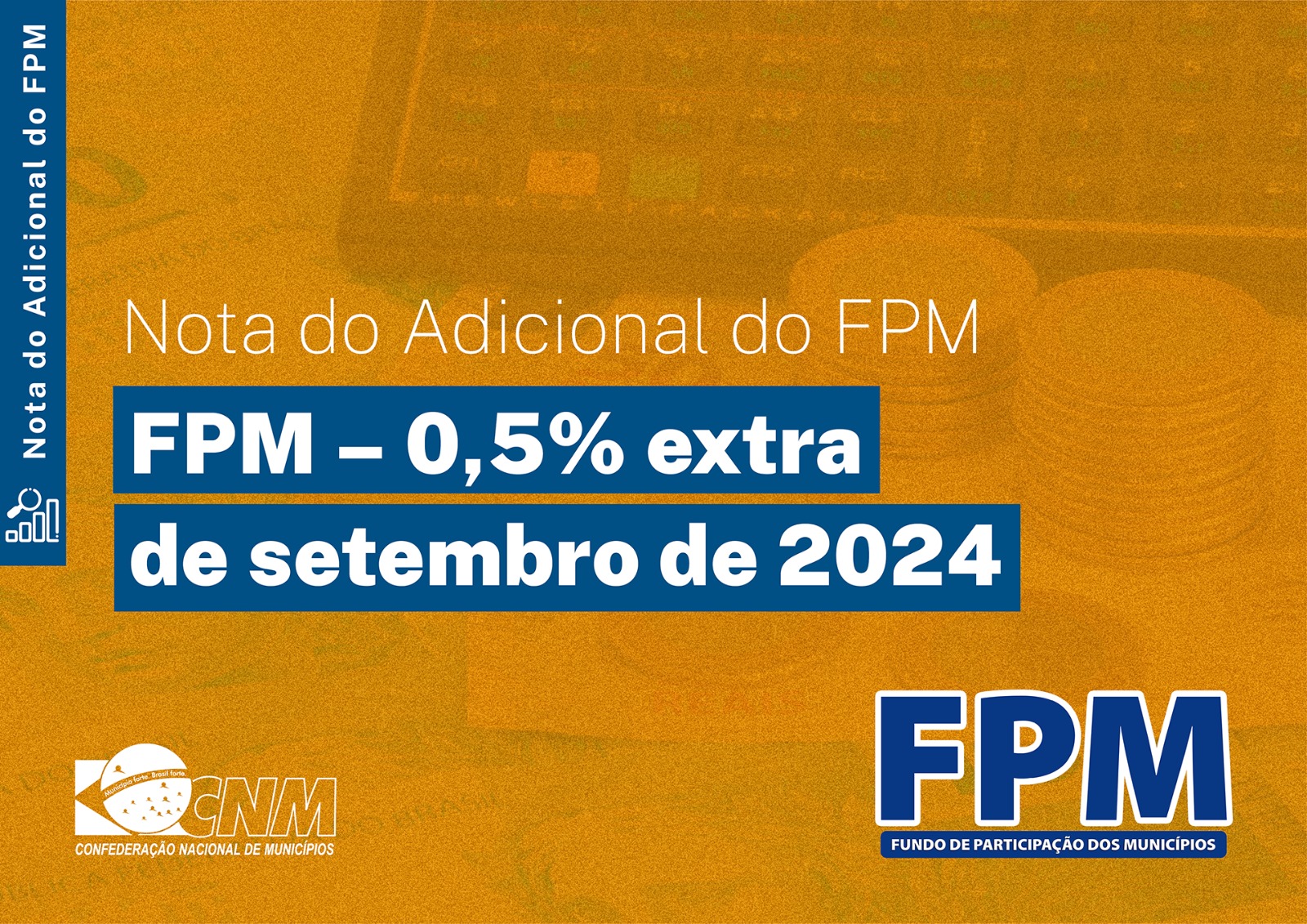 FPM adicional de setembro chega a 0,5% e soma R$ 3,5 bilhões em 2024