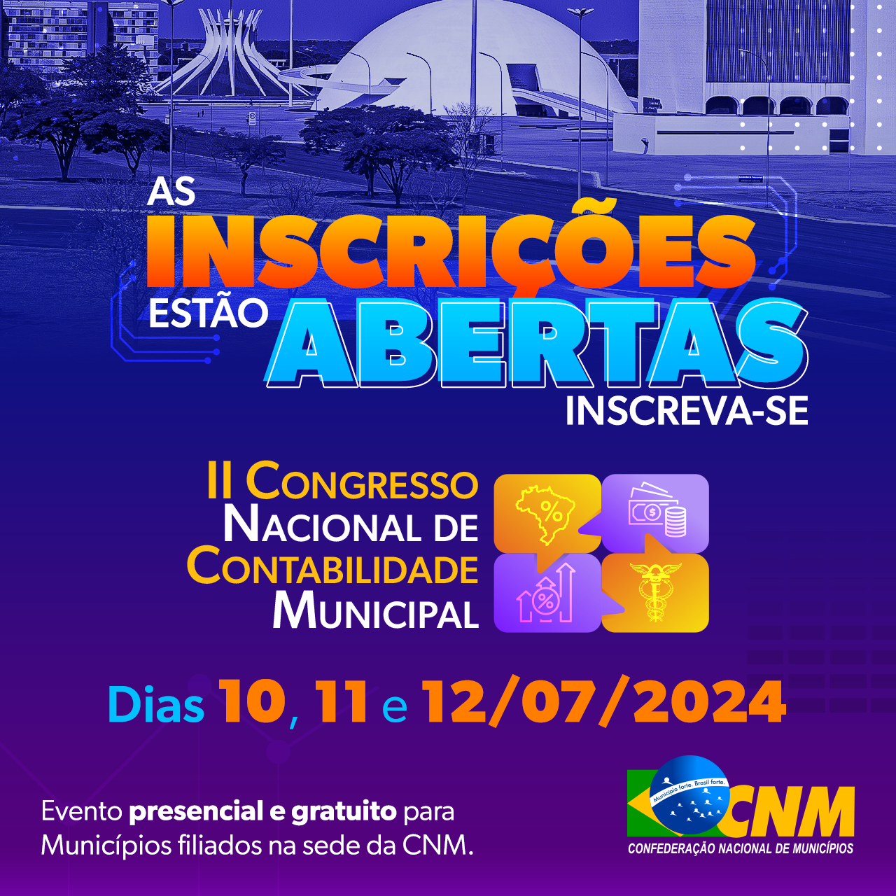 CNM disponibiliza atendimento técnico para orientação aos participantes do segundo Congresso Nacional de Contabilidade Municipal