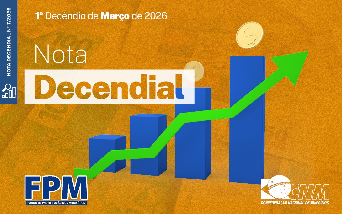 PREFEITURAS RECEBEM FPM NESTA TERÇA-FEIRA DIA 10 DE MARÇO; QUEDA NO PRIMEIRO DECÊNDIO DO MÊS.